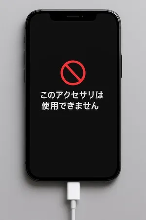iPhone充電ケーブル接続時の警告・エラーを徹底解説【保存版】